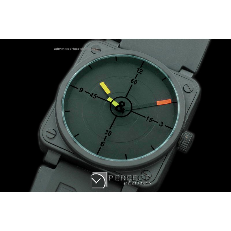 BR01RD-100002 BR01 Radar PVD/RU Black Jap Quartz