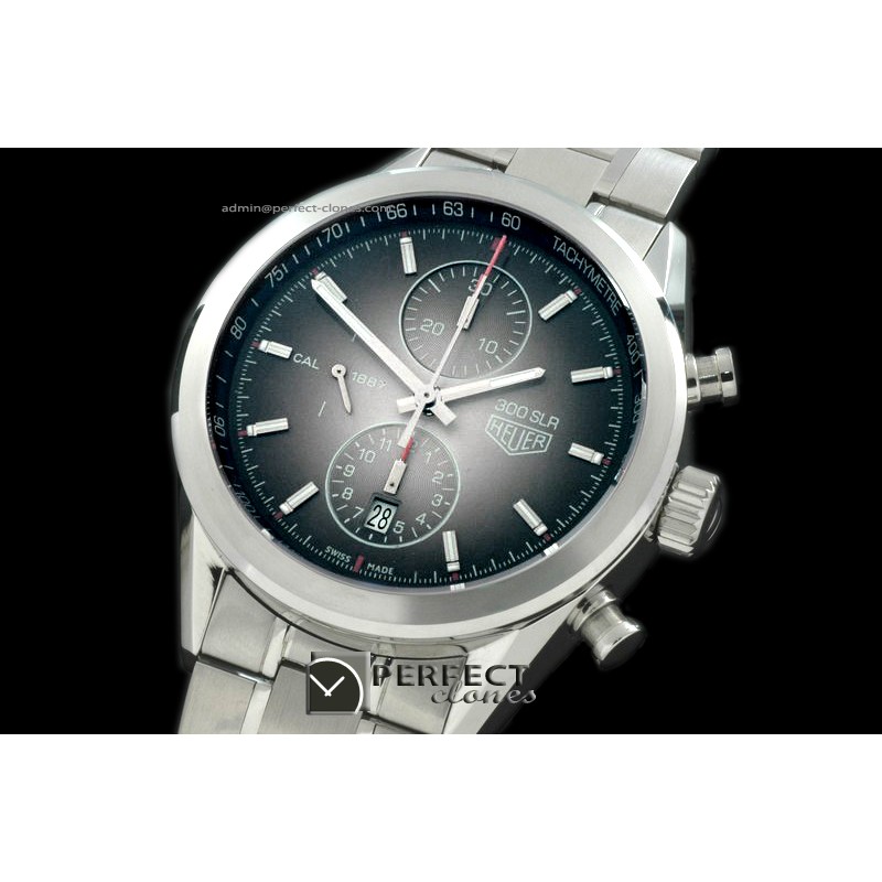 TG1887-103 Carrera 1887 Chrono SS/SS Grey Asia 7750