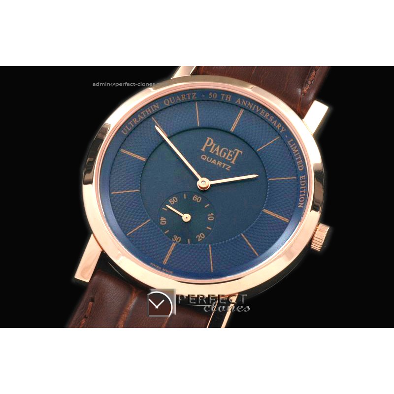 PI01053 Altiplano Ultra Thin RG/LE Blue Jap Quartz