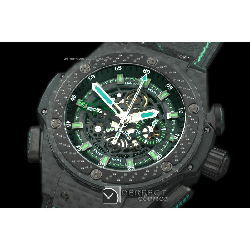 HBKP00101 King Power Aryton Senna CF/LE Black/Green
