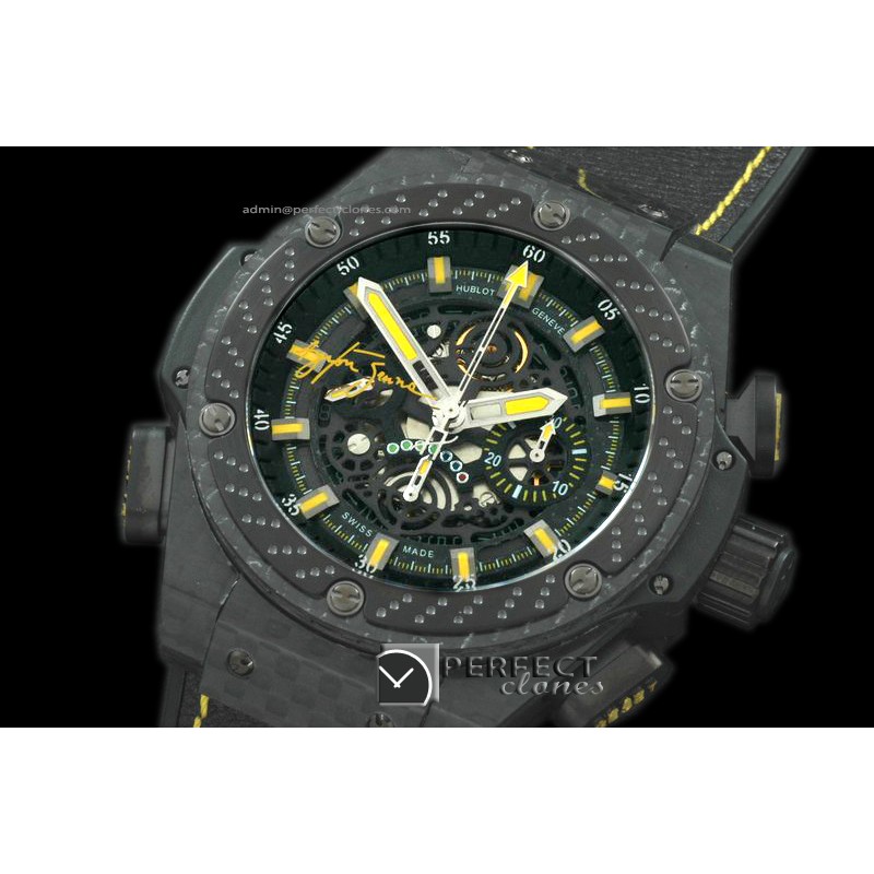 HBKP00102 King Power Aryton Senna CF/LE Black/Yellow
