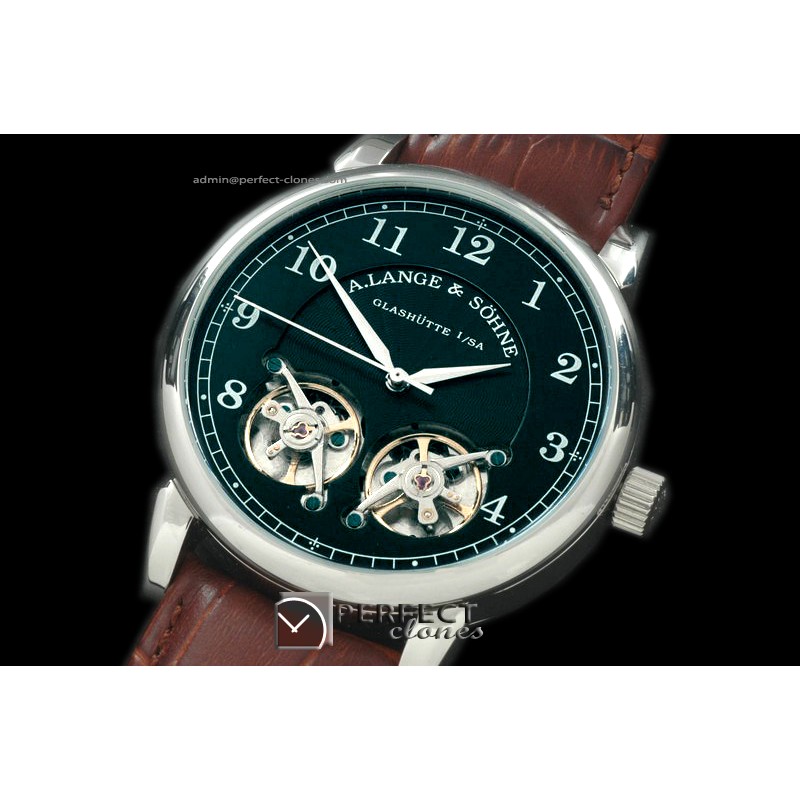 AL01062 1815 Duo Tourbillon SS/LE Black Asian 2813