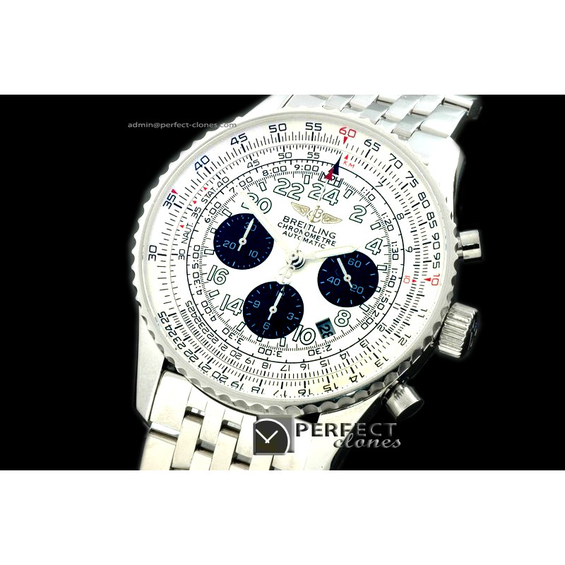 BLNVC10001 Navitimer Cosmonaute SS/SS White Asia 7750