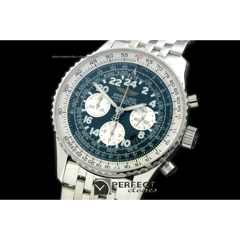 BLNVC10004 Navitimer Cosmonaute SS/SS Grey Asia 7750