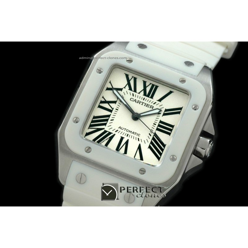 CARS01041 Santos 10Men SS/Wht/RU White Asian 2836