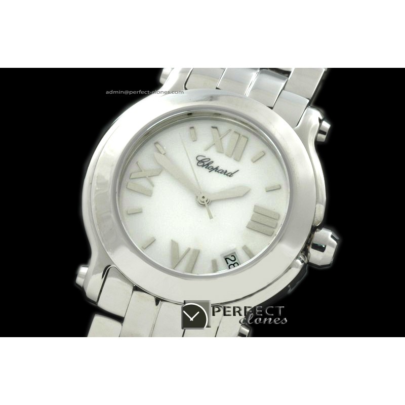CP00119 Happy Sports SS/SS White Original Swiss Quartz