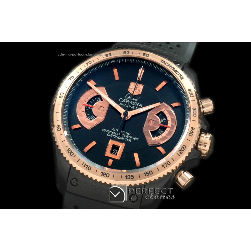 TGCA01031 Grand Carrera PVD/TI/RU Black A 775Sec