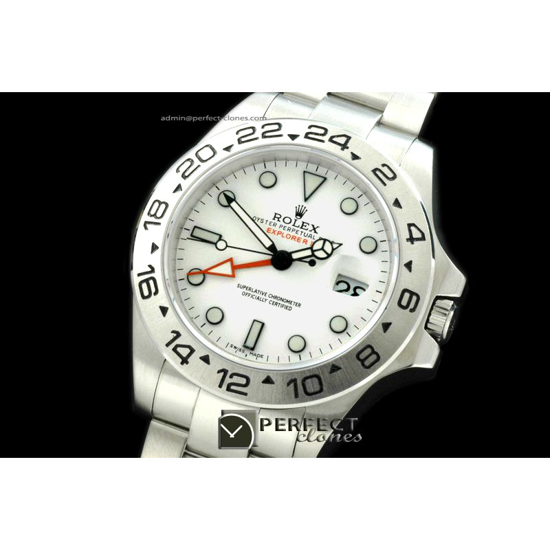 RLEX00023 2011 Explorer II 42mm SS/SS White A-2813