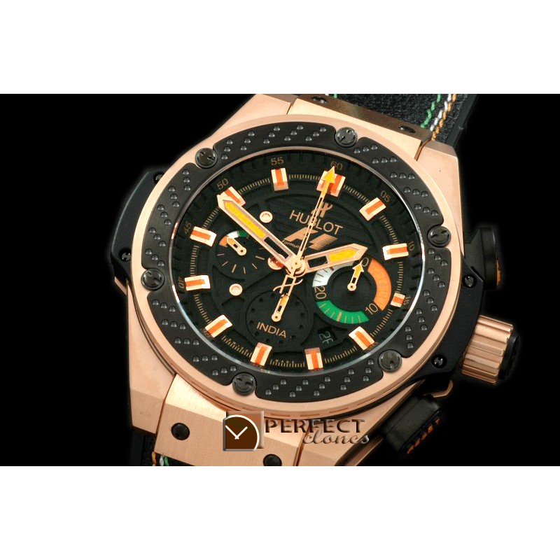HBKP10022 King Power F1 India RG/LE Black A-7750