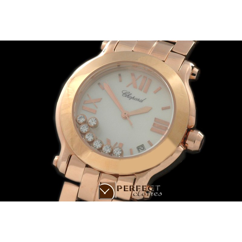 CP00112R Happy Sports RG/RG White Original Swiss Quartz