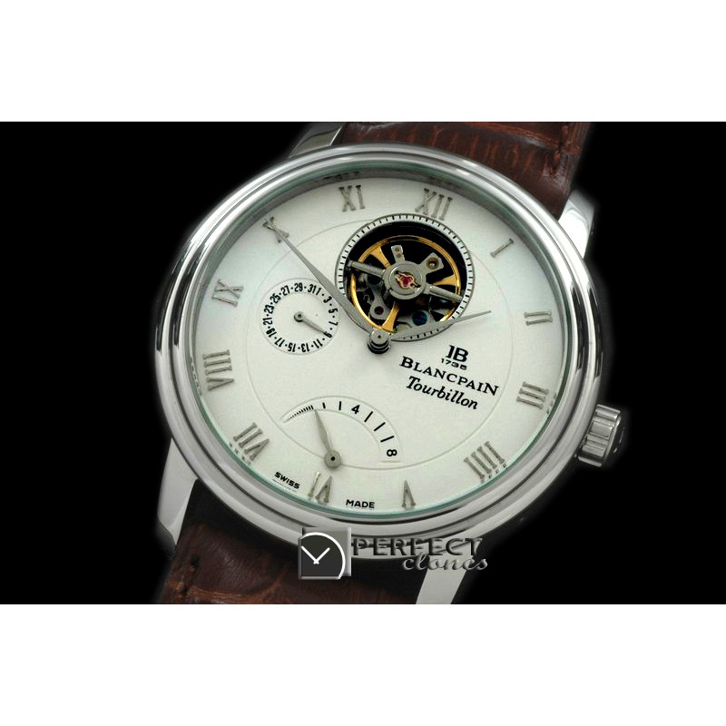 BP10041 Villaret Tourbillon SS/LE White Asian 2813