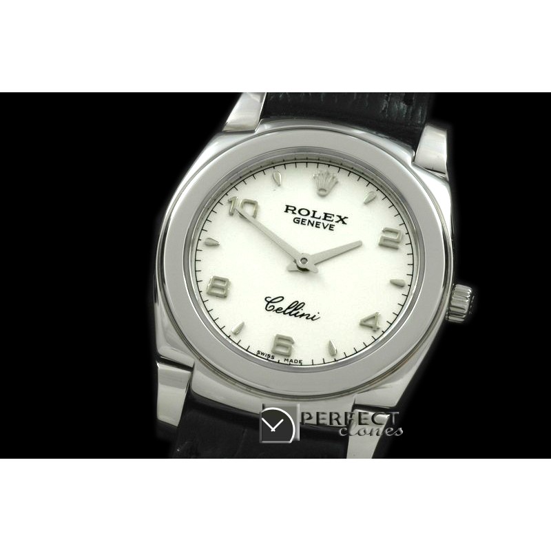 RLCL00121 Ladies Cellini SS/LE White Num Swiss Quartz