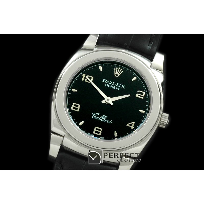 RLCL00127 Ladies Cellini SS/LE Black Num Swiss Quartz