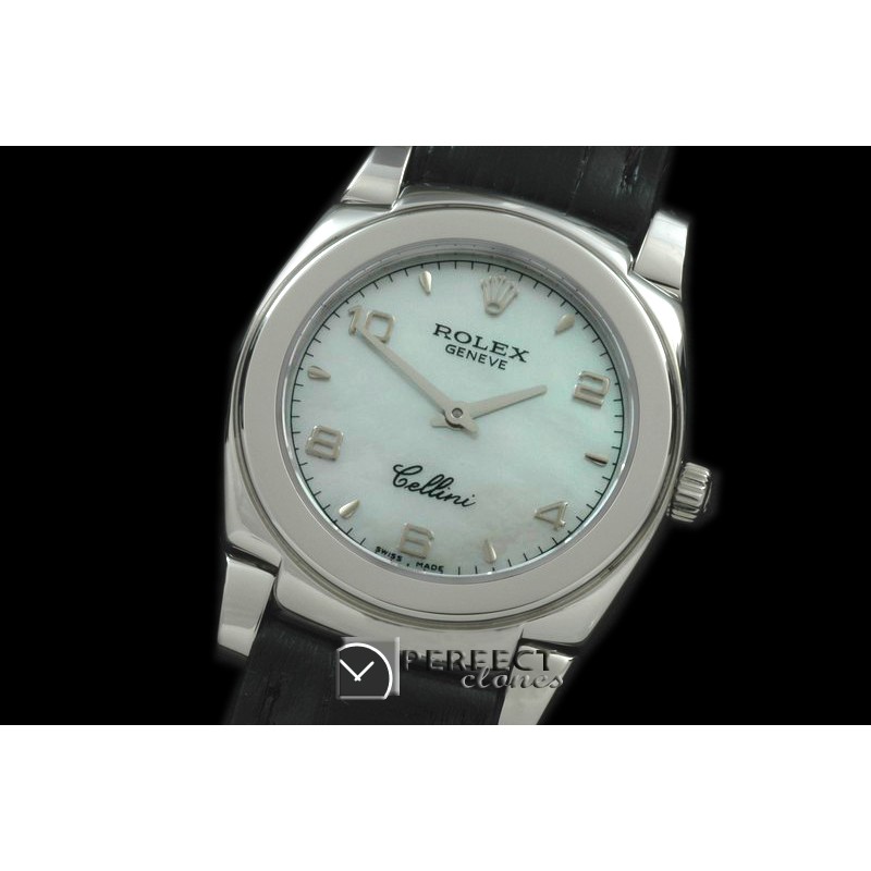 RLCL00123 Ladies Cellini SS/LE MOP White Num Swiss Quartz