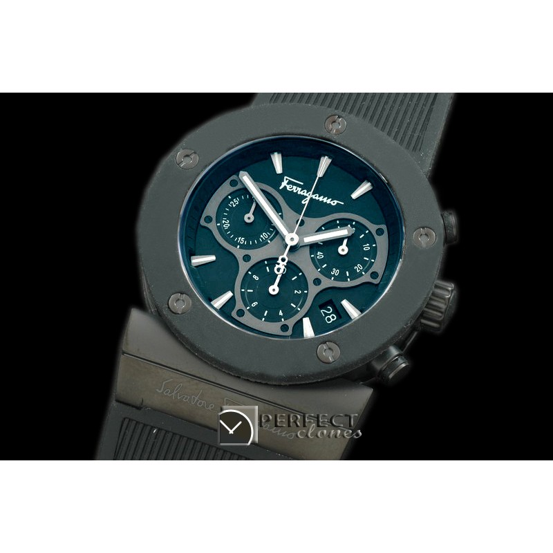 FGM01017 Gaucino Men Chrono CER/RU White Swiss Quartz /Boxset