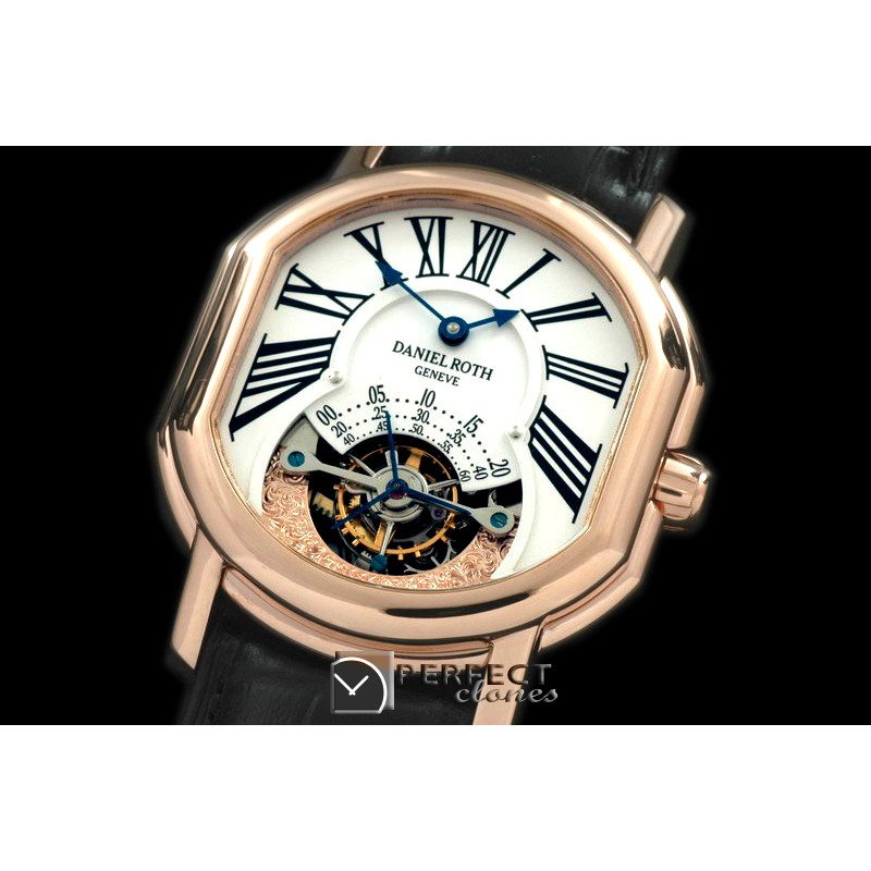 DR10006 Tourbillon 8 Days RG/LE White F-Tourbi