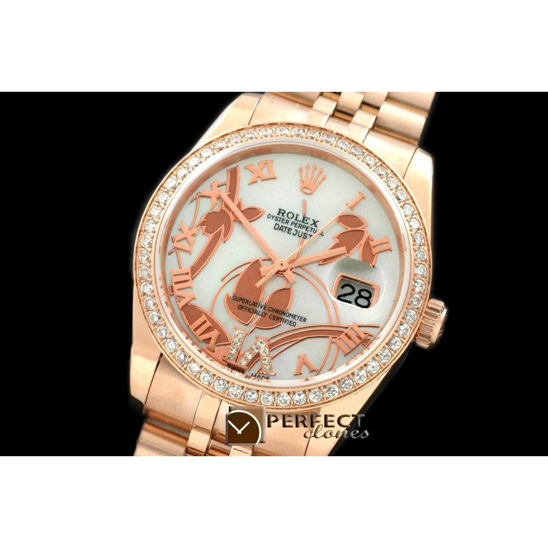 RDJMFR06051 2011 Flora Jubilee/Diam RG P-White Swiss Eta 2836-2