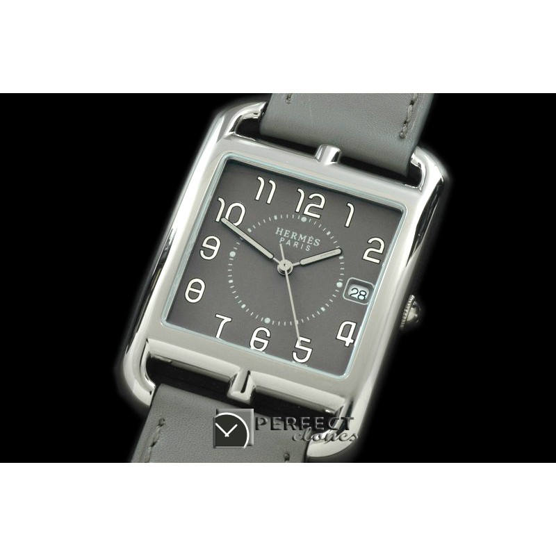 HE01014 Cape Cod Ladies SS/LE Grey Quartz