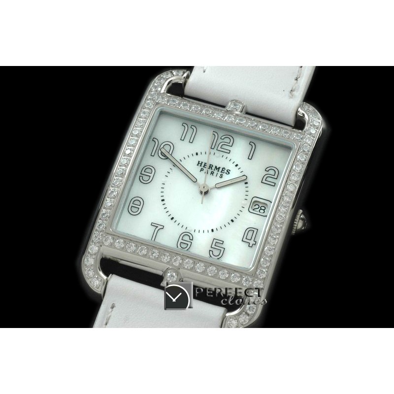 HE01016D Cape Cod Ladies SS/Diam/LE MOP White Quartz