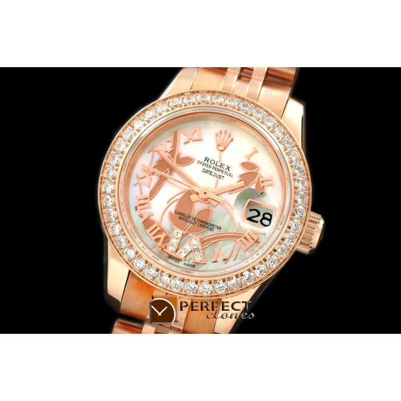 RDJLFR06051 2011 Flora Jubilee/Diam RG P-White Swiss Eta 2671