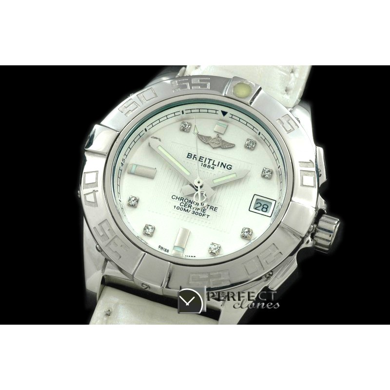 BLGT10001 Galactic 36 Ladies SS/LE White Jap Qtz