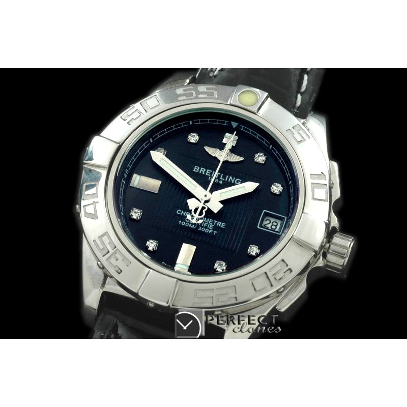BLGT10002 Galactic 36 Ladies SS/LE Black Jap Qtz