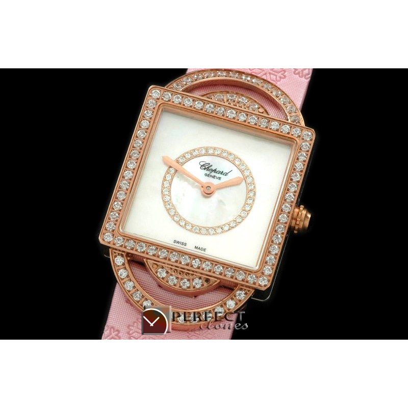 CPCF10006 Classic Femme Ladies RG/ST White Swiss Qtz