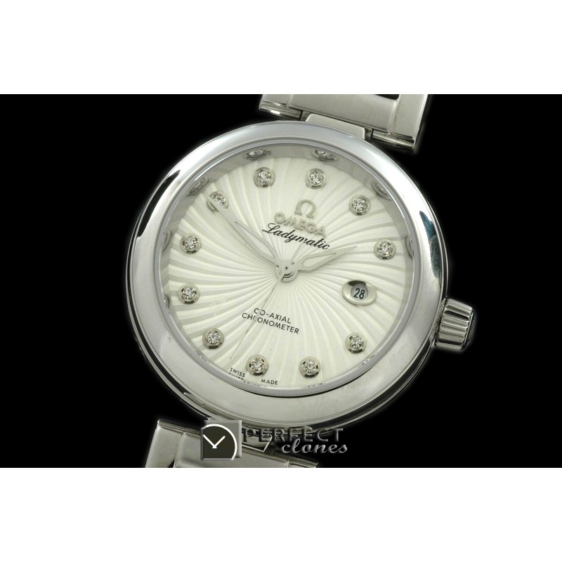 OMDEL00021 Deville Ladymatic SS/SS Wht S-2671