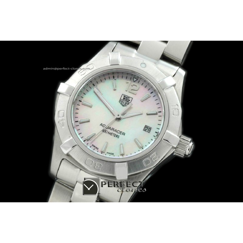 TGAQL10008 Aqracer Ladies SS/SS Mop Pink Stk S-Qtz