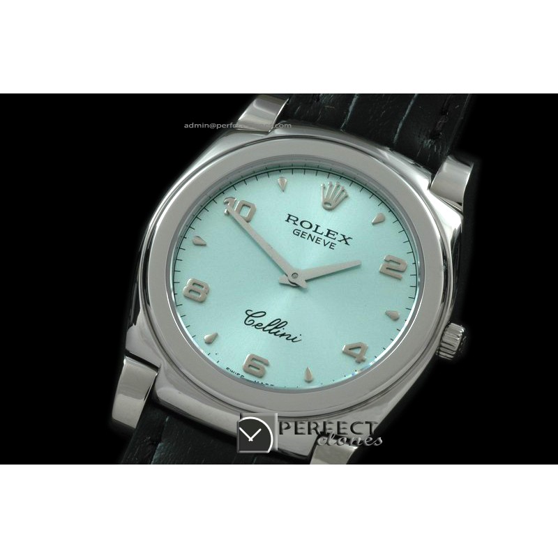 RLC00125 Cellini SS/LE Lilac Blue Num Swiss Quartz