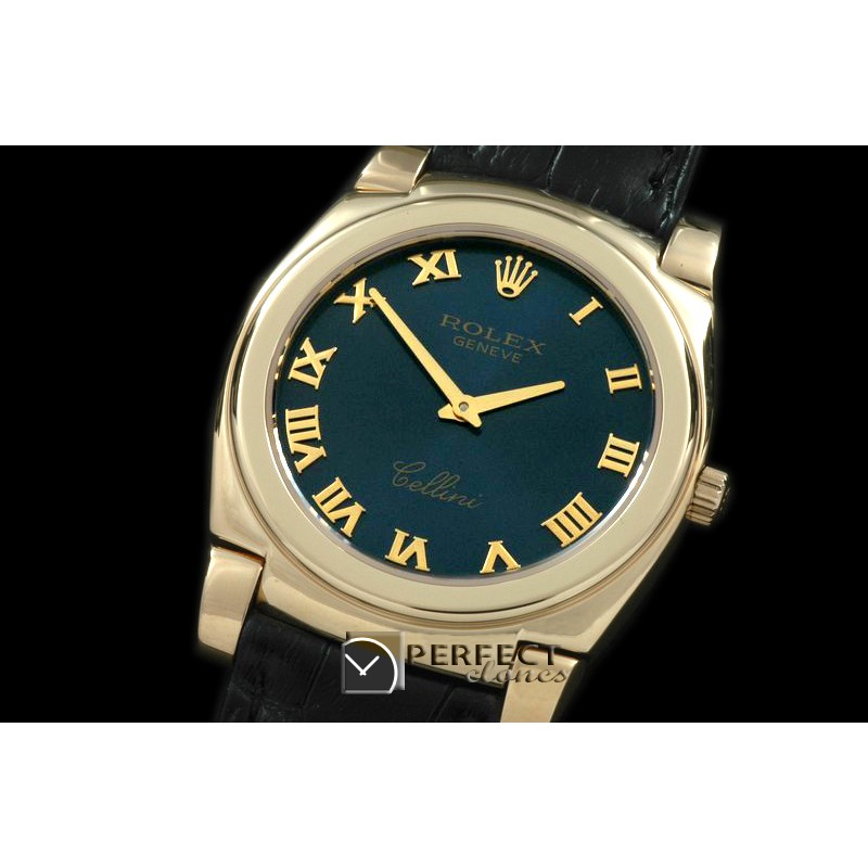 RLC00209 Cellini YG/LE Blue Swiss Quartz