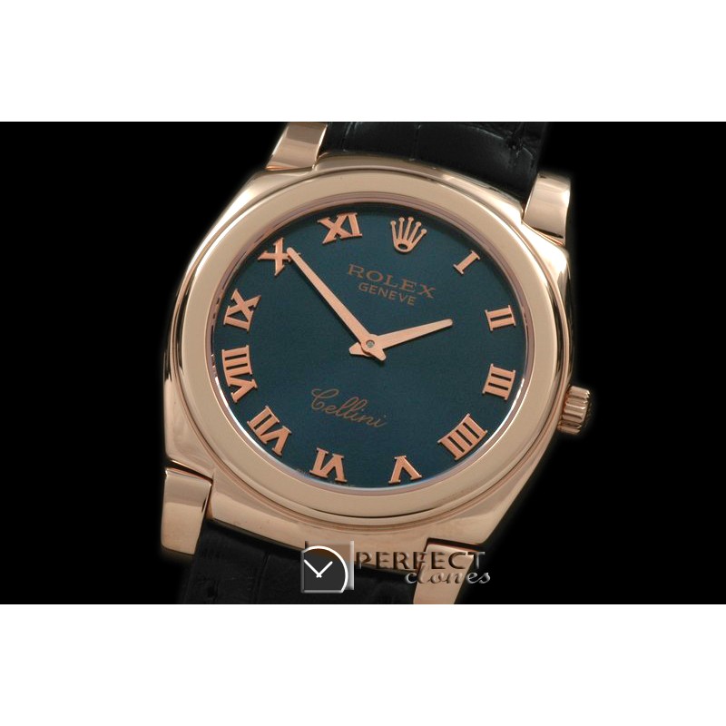 RLC00309 Cellini RG/LE Blue Swiss Quartz