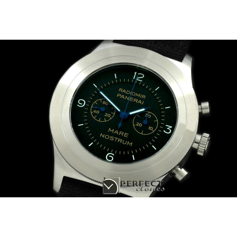 PN30001 Pam30Mare Nostrum Chrono SS/LE Blk Venus75