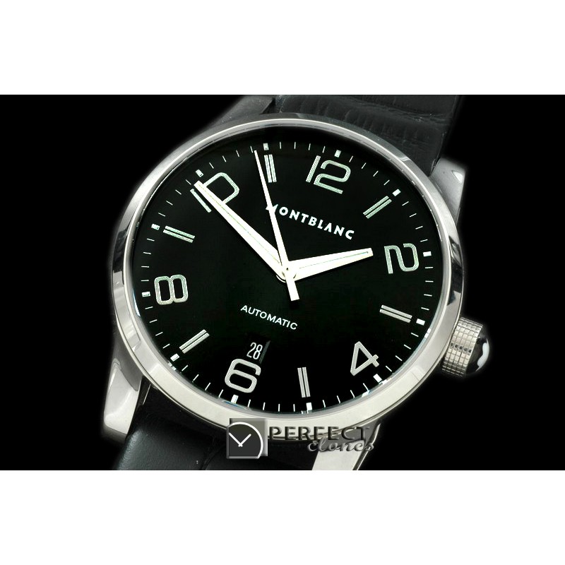 0MB10029 Timewalker Automatic SS/LE Black Asian Eta 2836-2