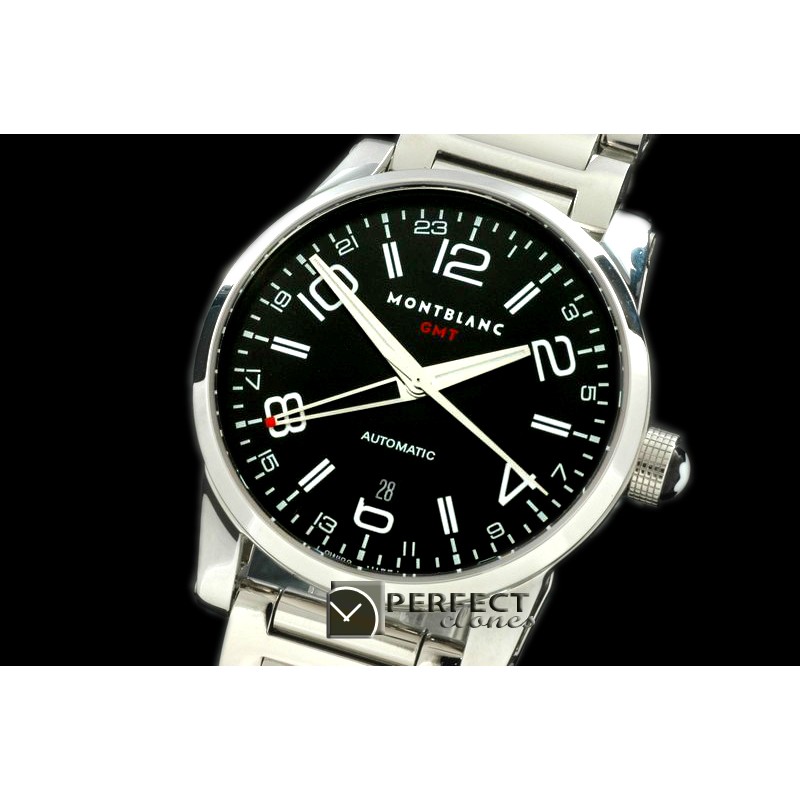 MB10020 Timewalker GMT SS/SS Black Asian Eta 2836-2