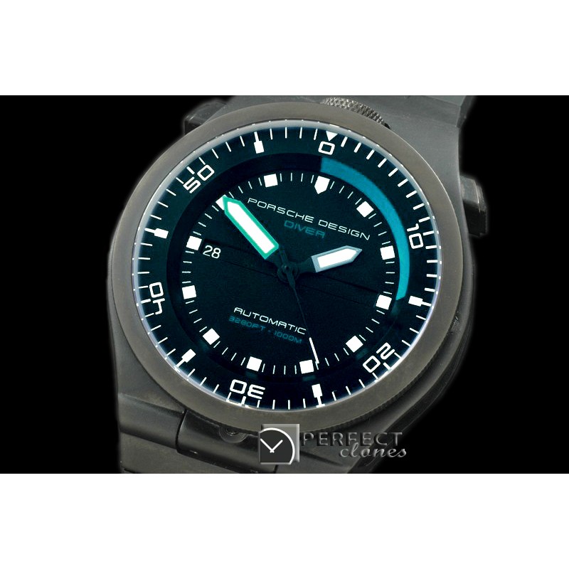 PD00113 P678Diver PVD/TI/RU Black Asian 2824-2