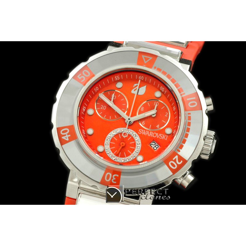 SW10004 Octea Chrono Ladies SS/RU Orange ..OEM Overuns !!!