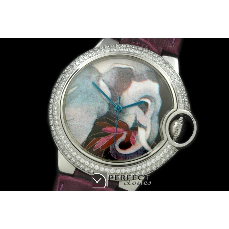 CARBA00552 Ballon Bleu de Cartier Mid Porcelian SS/LE "Elephant"