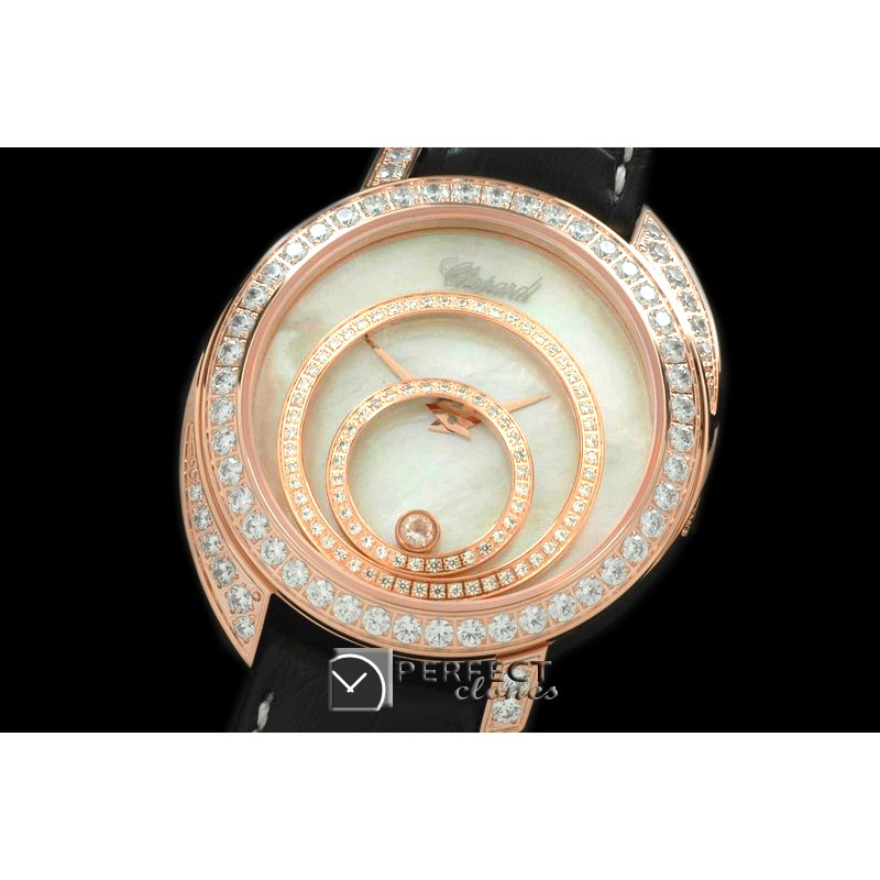 CPHS10011 Happy Spirit RG/Diam/LE White Swiss Quartz