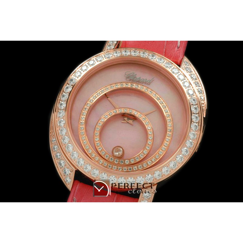 CPHS10014 Happy Spirit RG/Diam/LE Pink Swiss Quartz