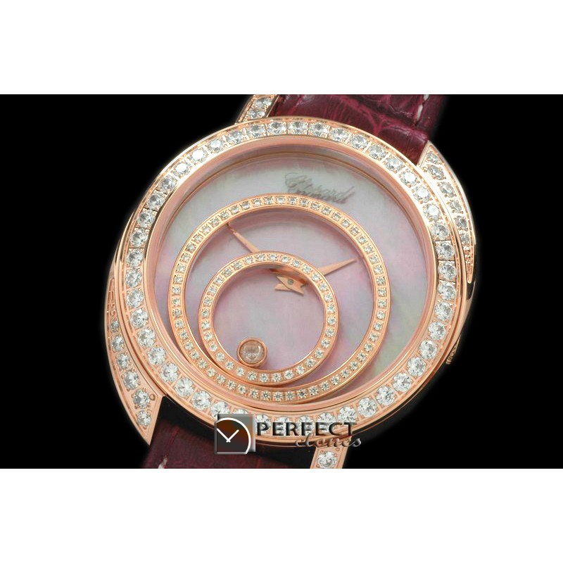 CPHS10013 Happy Spirit RG/Diam/LE MOP Pink Swiss Quartz