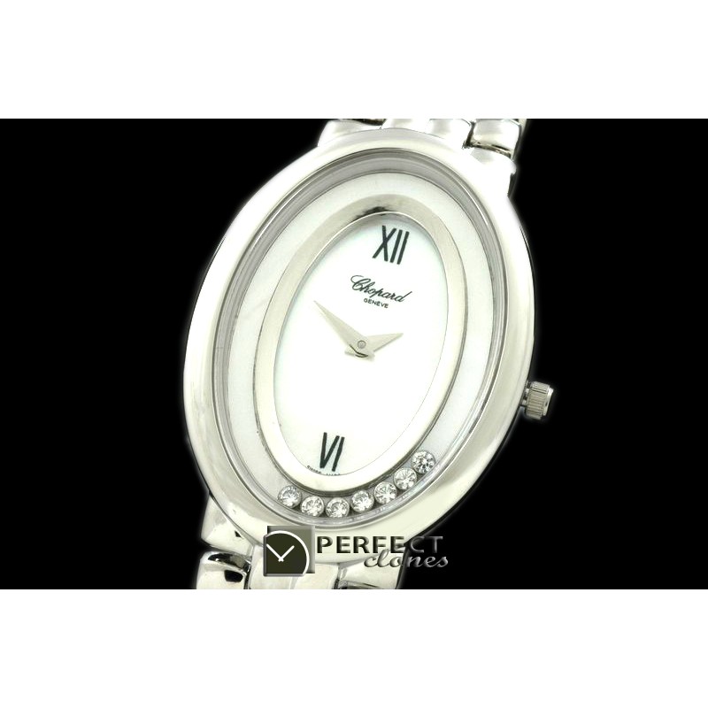 CPHS10051 Happy Spirit Oval SS/SS White Jap Quartz