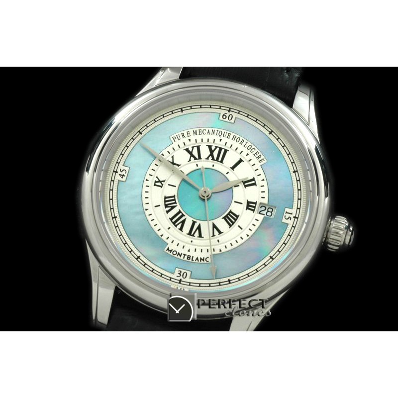 MBMH10003 Mechanique Horlogere Auto SS/LE MOP Blue Asian Eta 282