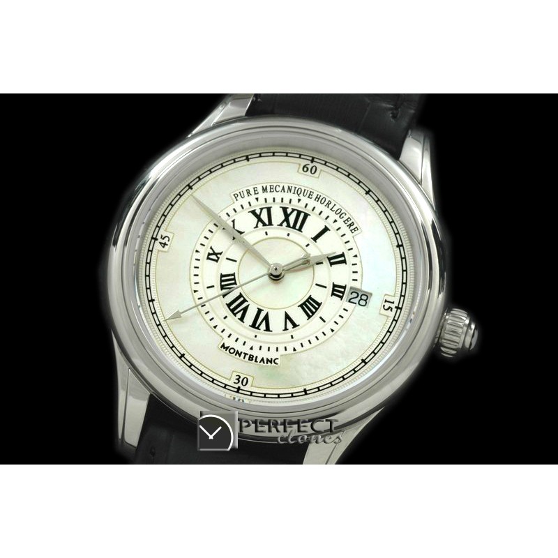 MBMH10001 Mechanique Horlogere Auto SS/LE White Asian Eta 2824
