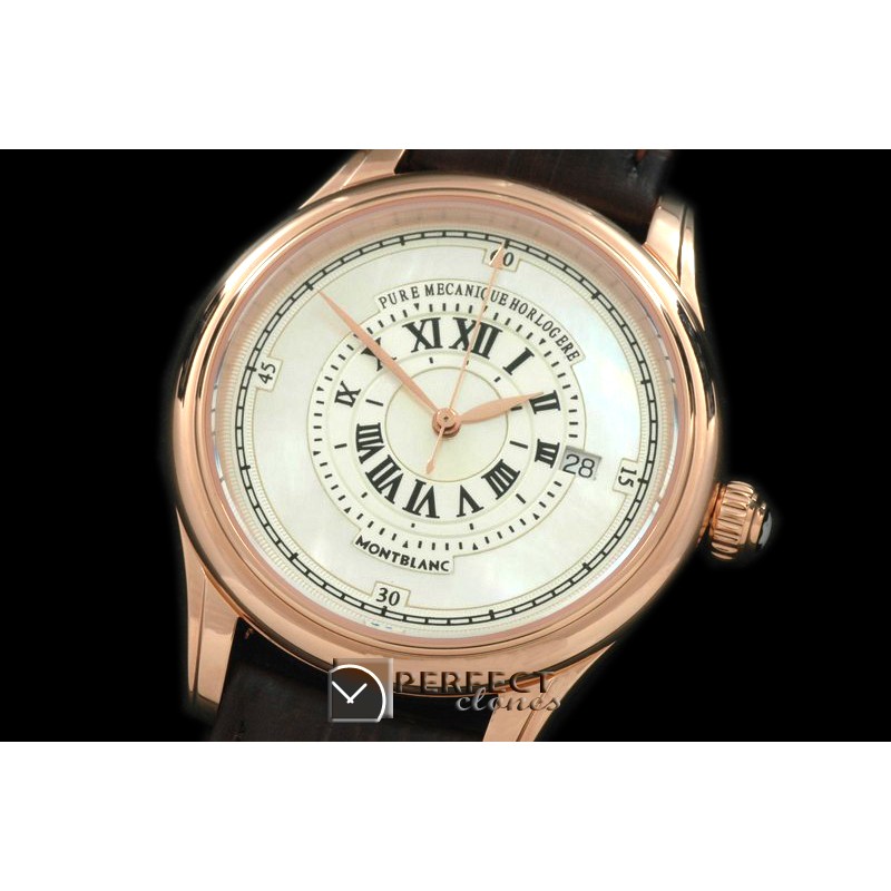 MBMH10006 Mechanique Horlogere Auto RG/LE White Asian Eta 2824