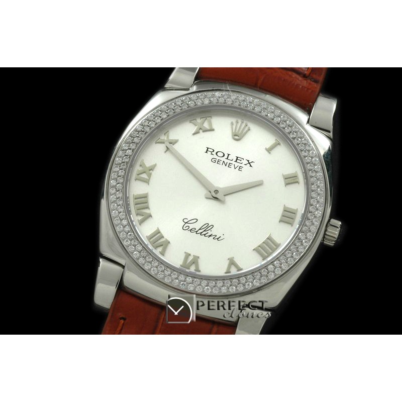 RLC00102D Cellini SS/LE Silver Swiss Quartz