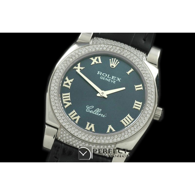 RLCL00109DX Ladies Cellini SS/LE/Diam Blue Swiss Quartz