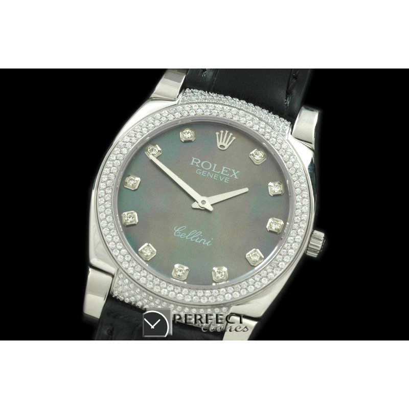 RLCL00116DX Ladies Cellini SS/LE/Diam Multitone Diam Swiss Quart