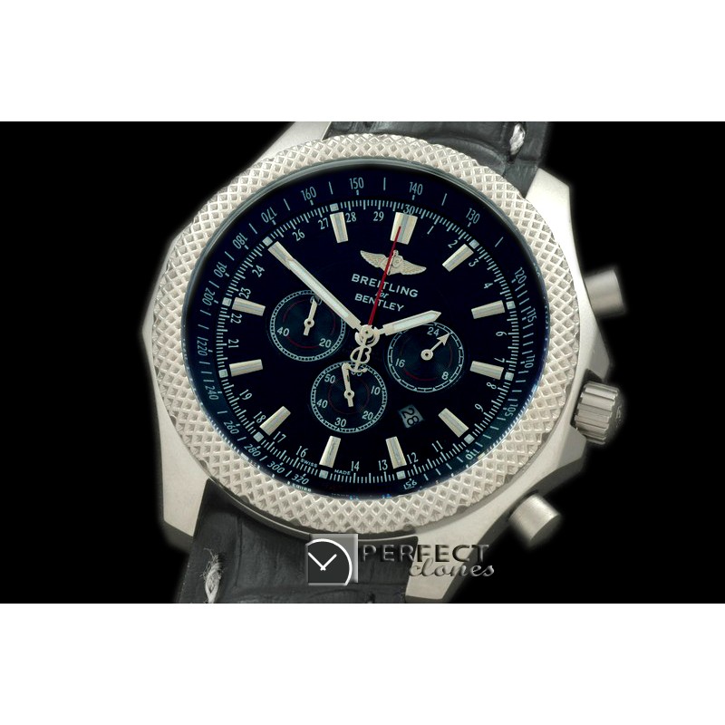 BLBB30002L Bentley Barnato Chrono SS/LE Black Jap OS2Qtz