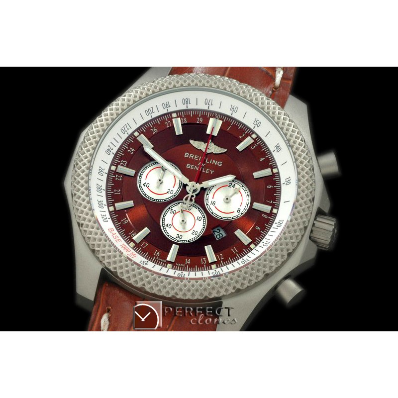 BLBB30003L Bentley Barnato Chrono SS/LE Brown Jap OS2Qtz